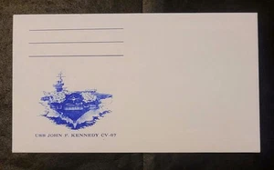USA, cover USS John F. Kennedy (CV-67), comb. shipping. - Picture 1 of 2