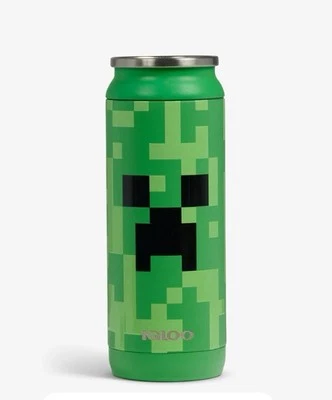 MINECRAFT Creeper 16 oz Tumbler Stainless Steel Hot Cold Can NWT - Image 1 of 4