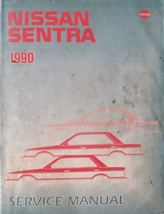 1990 Nissan Sentra Factory Service Manual Original Shop Repair B12 SE XE and 4X4 - Bild 1 von 5
