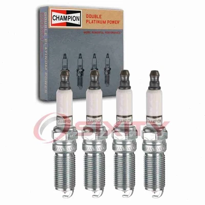 Bujías Champion Double Platinum 4 piezas para Chevrolet Malibu Limited 2016 qn Foto 1 de 4