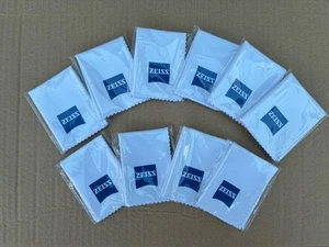 Pack of 10 Zeiss Lens Microfibre Cleaning Cloth, Glasses, Lens, Camera, Phone - Picture 1 of 3