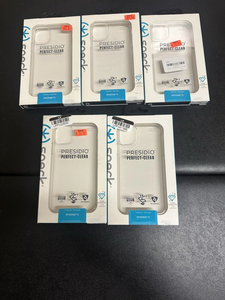 Speck Presidio Clear Case for Apple iPhone 11