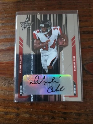 2005 LEAF ROOKIES & STARS #221 DEANDRA COBB ROOKIE RC AUTO LONGEVITY /50 - Image 1 of 2