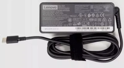 Cargador de Laptop Original Lenovo Tipo C USB-C 45W 65W 90W con Cable de Trébol de Alimentación Foto 1 de 4