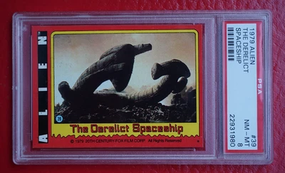 1979 Alien #39 The Derelict Spaceship PSA 8 - Image 1 of 2