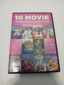10 Movie Princess Collection DVD Set - Picture 1 of 2
