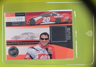 2003 Press Pass Eclipse Racing Tony Stewart Car Cover Swatch /450 - Image 1 of 4