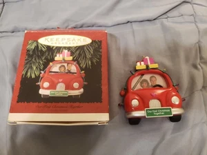 Hallmark Andenken Ornament ~ Unser erstes gemeinsames Weihnachten ~ Fotohalter ~ datiert 1995 - Bild 1 von 10