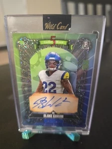 2024 Leaf Wild Card 5 Card Draw Blake Corum Auto /2 - Picture 1 of 2