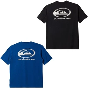 Quiksilver Kids Chrome Short Sleeve Crew Neck Cotton T-Shirt Top Tee - Picture 1 of 5