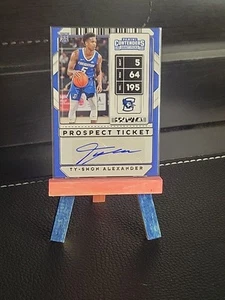 2020 Contenders Draft Picks Prospect Ticket Signaure #109 Ty-Shon Alexander - Picture 1 of 1