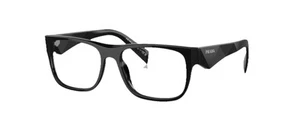PRADA PR 22ZV 16K1O1 Black Men's 55/17/145mm Eyeglasses - Picture 1 of 5