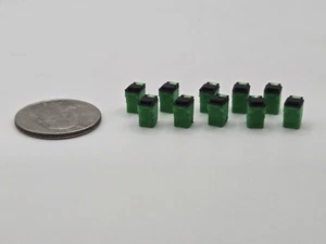 Cubos de basura calibre N *paquete de 10* en verde - Imagen 1 de 6