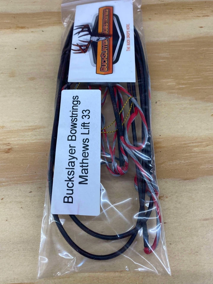 Mathews Lift 33 String And Cable Set Red/Silver/Black Serving - Image 1 of 1