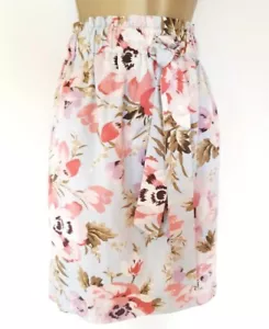Ladies JOULES Skirt Sz 10 Excellent! Floral Summer Holiday Straight - Picture 1 of 10