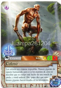 COLOSO #382 CROMO FANTASY RIDERS 2 LA INVASION DE LOS GIGANTES 2019 PANINI - Picture 1 of 2