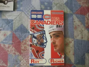 1990-91 MONTREAL CANADIENS MEDIA GUIDE YEARBOOK 1991 Pressebuch Programm NHL AD - Bild 1 von 2