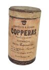 Antique Paper Can Copperas National Package Drugs Company St. Louis