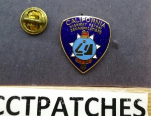 1984 California Highway Patrol Communications Olympic Police Pin - Bild 1 von 1