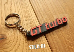 Portachiavi per Renault 5 Gt Turbo Keyrings Portachiavi Monogramma Adesivo R5 - Picture 1 of 2