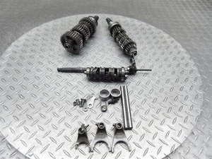 2006 05-06 Kawasaki ZR750 Z750S Transmission Gearbox Gear Shaft Fork Drum OEM - Picture 1 of 15