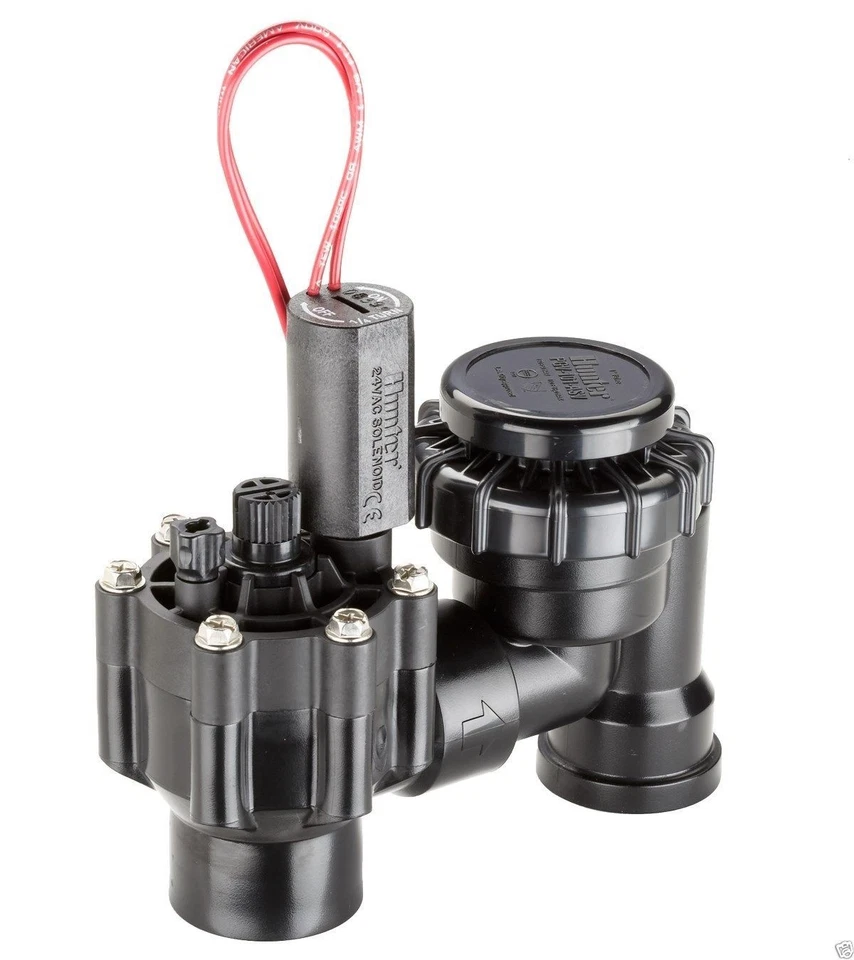 Hunter PGV101-ASV 1" T x Thread Antisiphon Pro Valve With Flow Control PGV ASV - Image 1 of 1