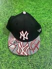 New Era 59Fifty New York Yankees Black Hat Size 7 1/4 NY Graphic Embroidery