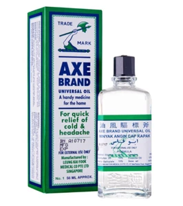 5 x 56ml AXE Brand Medicated Oil For Headaches, Blocked Nose fast delivery - Picture 1 of 1