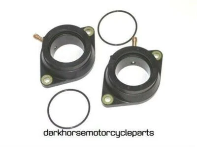 2x Carburetor Intake Manifold Boots Yamaha XVS1100 V-Star Classic 99-09 #11-6090 - Image 1 of 4