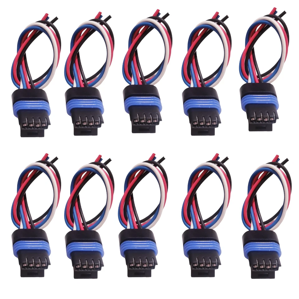 Lote 10 conectores eléctricos multiusos para válvula de control de aire inactivo sensor MAP Foto 1 de 1