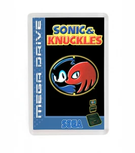 Sonic & Knuckles Sega Mega Drive Fridge Magnet - Picture 1 of 1