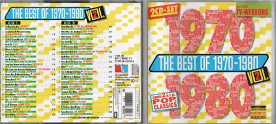 The Best Of 1970-1980 Vol. 2  + Pop Giganten Hits der 70er Vol. 2 - je 2-CD Box - Bild 1 von 2