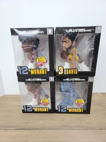 NBA Sm All-Stars Mini Morant Blue Davis  6 INCH FIGURE BUCKS RARE HOT LTD Cover