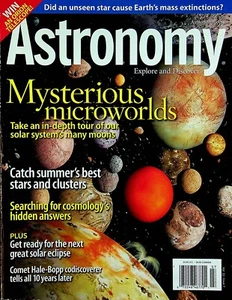 Astronomy Magazine July 2005 Mysterious microworlds, searching for cosmology - Imagen 1 de 1