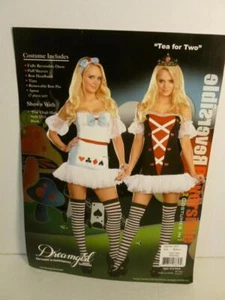New Sexy Reversible Costume 2 in 1 Tea for Two sz Med Retail $54.99 HA192 - Picture 1 of 12
