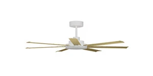 Calibo Alula 60" (1524mm) 7 Blade Indoor/Outdoor DC Smart Ceiling Fan & Remote - Picture 1 of 16