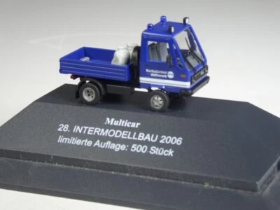 (BOR) Busch Sondermodell Multicar des THW zur IMB 2006 in OVP - Bild 1 von 2