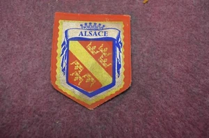 ANCIEN ÉCUSSON BISCOTTE GRECOIRE BLASON RÉGION ALSACE VILLE STRASBOURG CPA - Foto 1 di 1