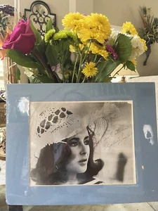 ELIZABETH TAYLOR 8”x10” PRINT BLACK & WHITE - Bild 1 von 7