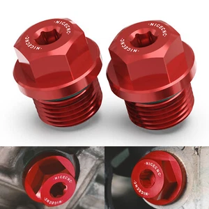 For Polaris Sportsman 550 Transmission Fill Plug Oil Drain Plug Kit 2009-2014 - Picture 1 of 15