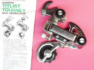 Desviador trasero mech Shimano Tourney GS (DB 410) 5/6 sp. - bicicleta NUEVO DE LOTE ANTIGUO L'eroica - Imagen 1 de 5