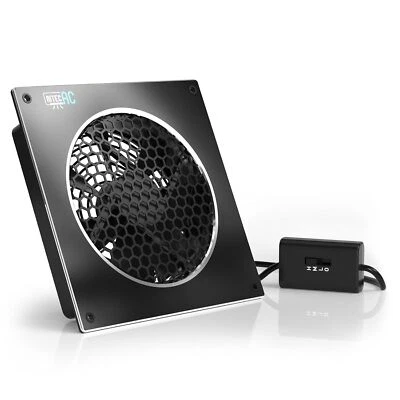 AITECAC 4" Cabinet Fan Smart Temperature Control Media Cooling Heat Dissipation