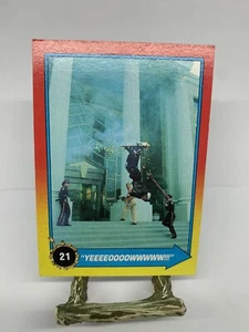 Regreso al Futuro 2 1989 Topps #21 Yeeeeooowwwwww - Imagen 1 de 4
