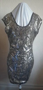 Sequinned dress size 12 - Picture 1 of 5