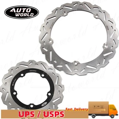 For Honda NC700S ABS 2016 2015 2014 2013 2012 Front Rear Brake Disc Rotor - Image 1 of 4