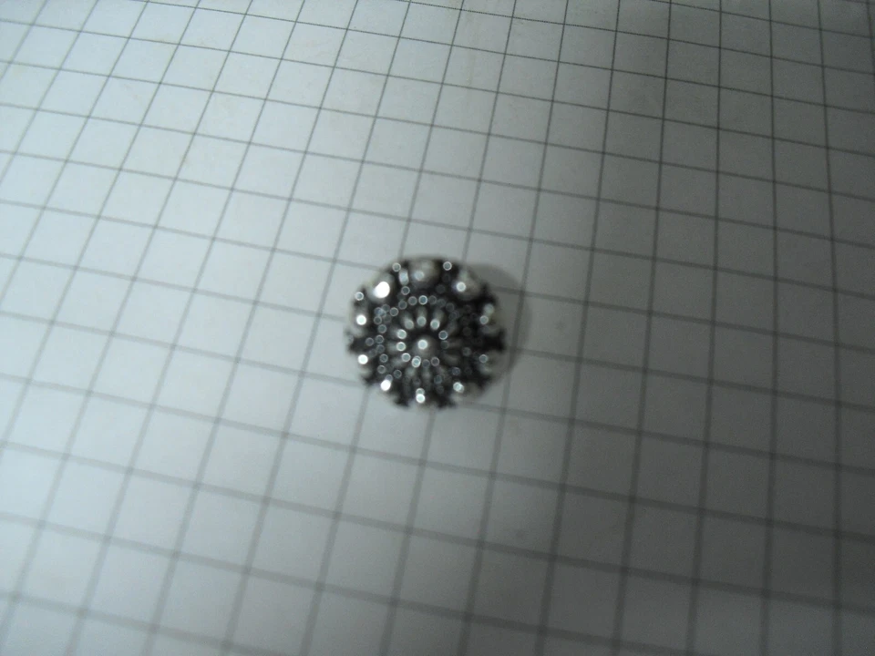 Trachten-Knöpfe Metall gold/silber mit Muster 10, 14, 20 und 24mm Restposten!!! - Bild 1 von 1