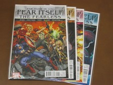 FEAR ITSELF THE FEARLESS #1 - 4 VF COMPLETE RUN VALKYRIE CAPTAIN AMERICA FALCON