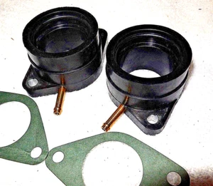 intake manifold boots & gaskets 77-81 XS400 Standard & Special Carb holders New - Picture 1 of 8