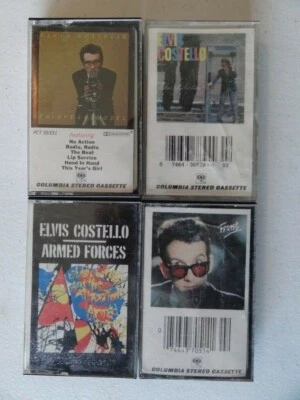 ELVIS COSTELLO Cassette Lot: This Year's Model Armed Forces Trust Taking Liberty - Image 1 of 4