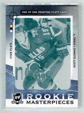 12-13 UD Upper Deck The Cup  Scott Glennie  1/1  Printing Plate  Rookie